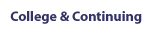 college & continuing
